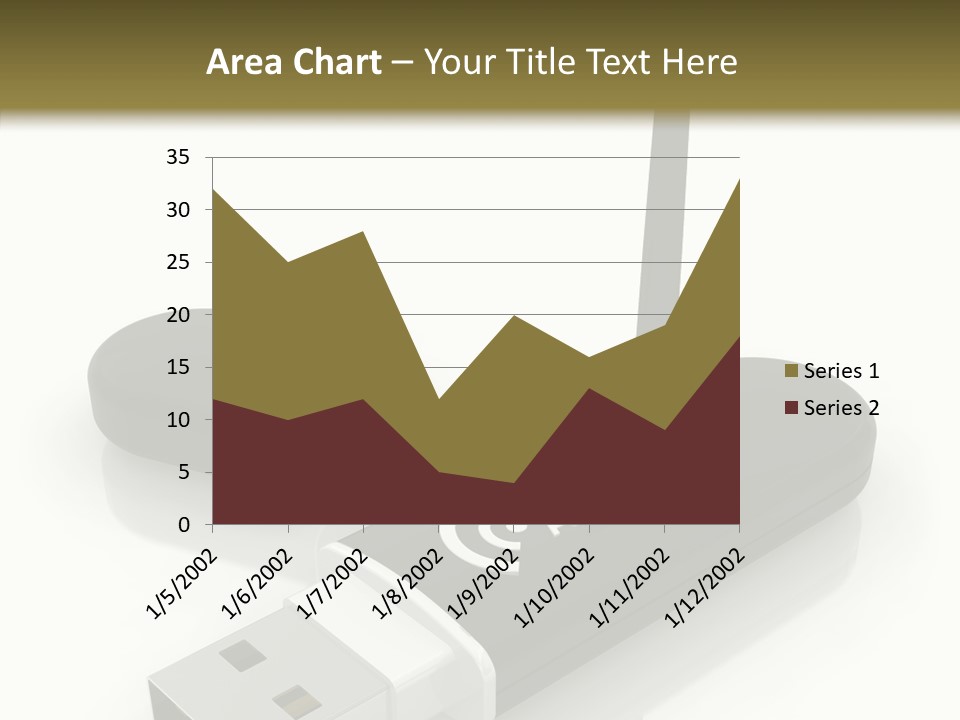 Antenna Service Memory PowerPoint Template