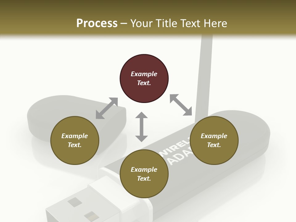Antenna Service Memory PowerPoint Template