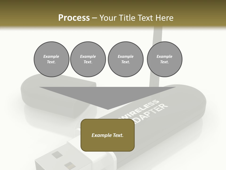 Antenna Service Memory PowerPoint Template