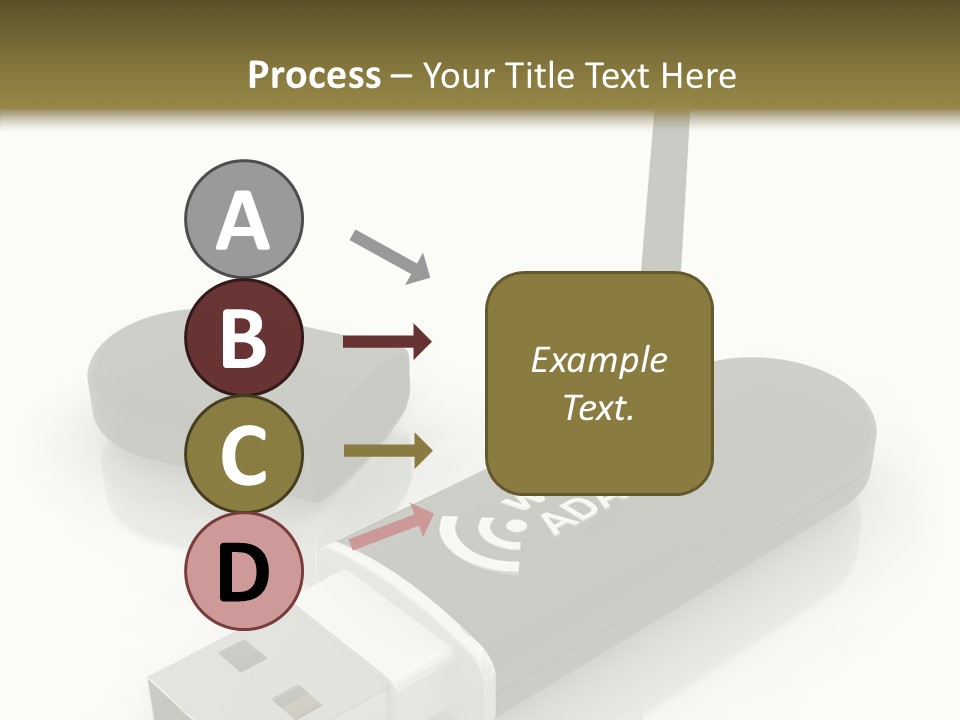 Antenna Service Memory PowerPoint Template