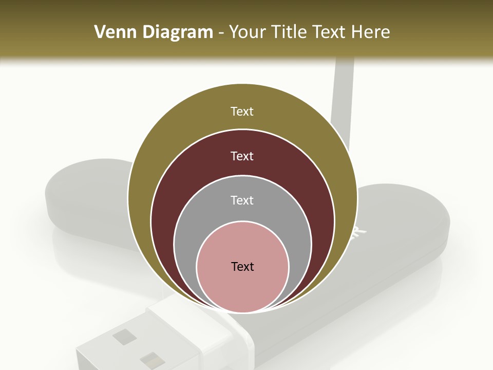 Antenna Service Memory PowerPoint Template