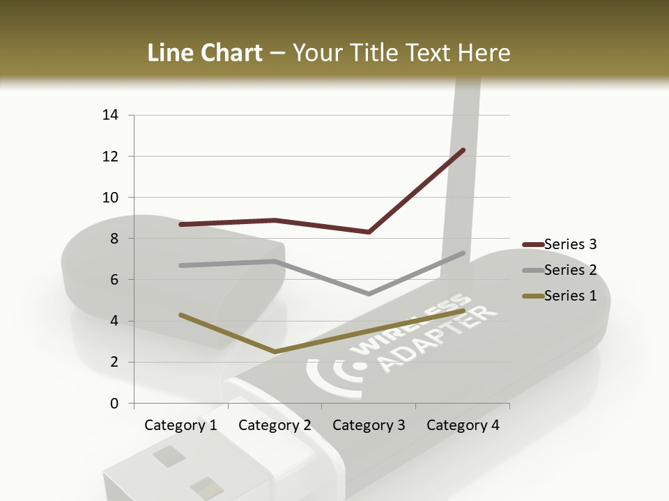 Antenna Service Memory PowerPoint Template