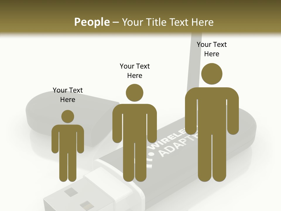 Antenna Service Memory PowerPoint Template