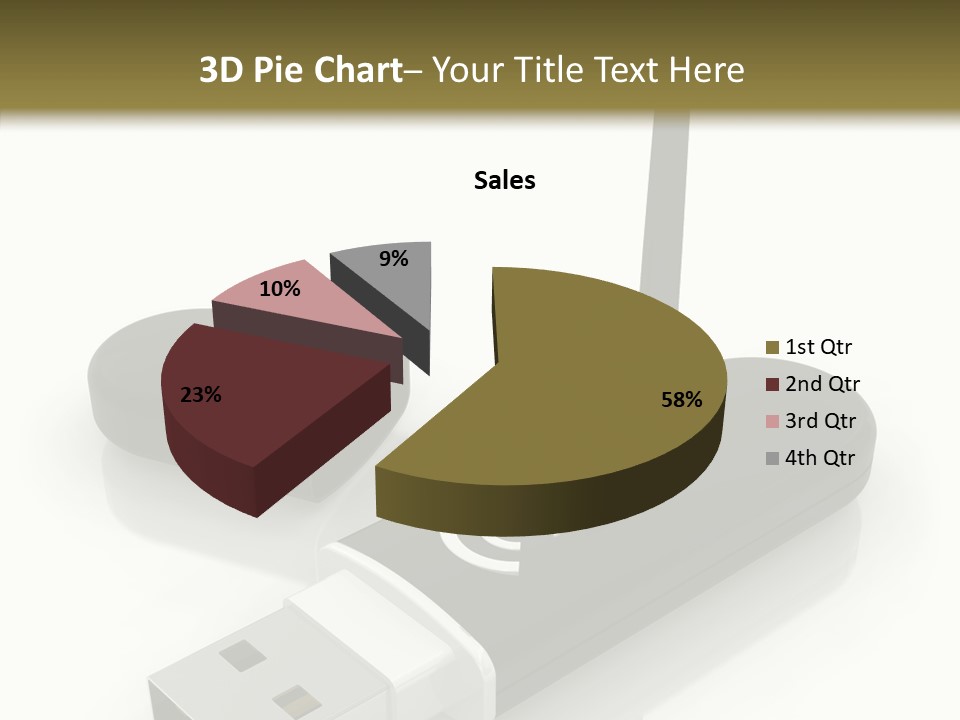 Antenna Service Memory PowerPoint Template