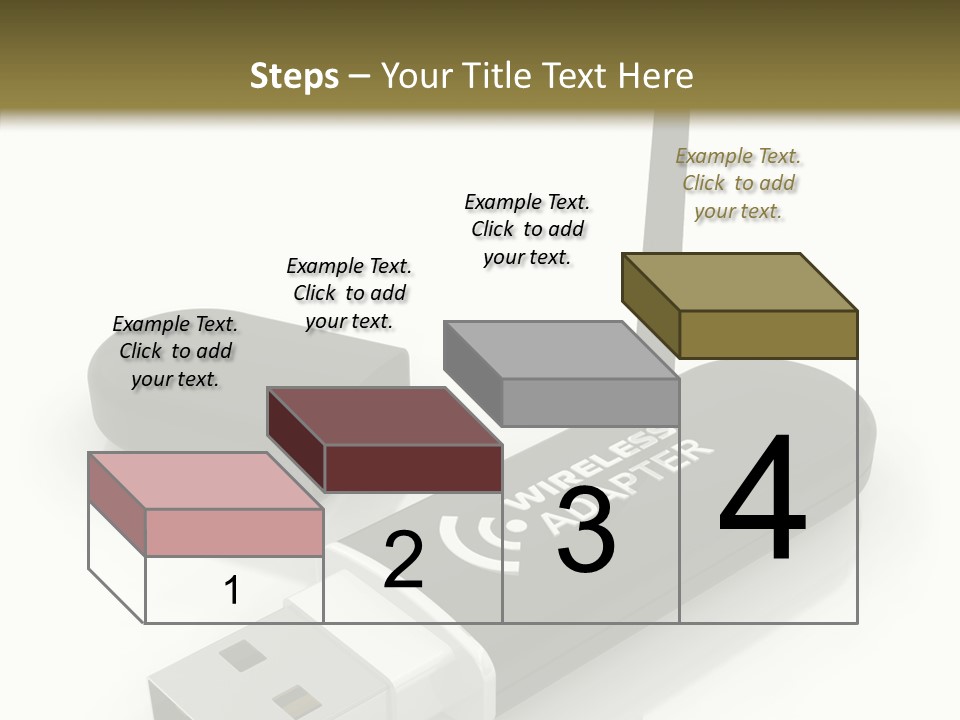 Antenna Service Memory PowerPoint Template