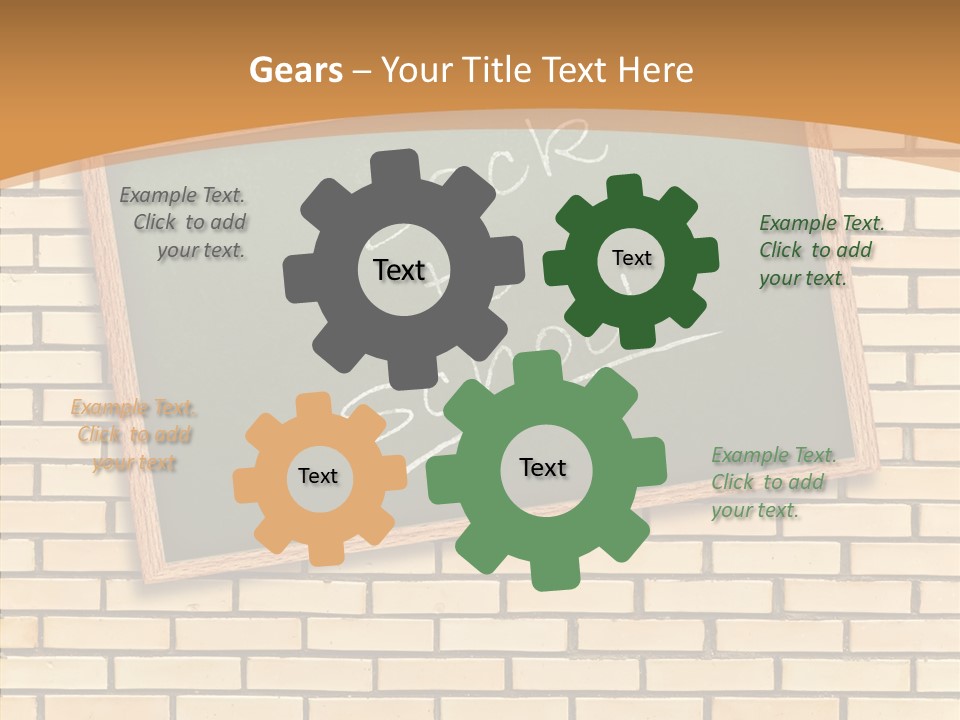 Beige Rustic Board PowerPoint Template