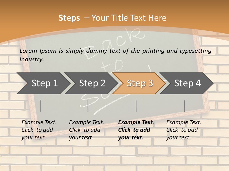 Beige Rustic Board PowerPoint Template