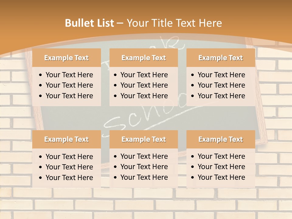 Beige Rustic Board PowerPoint Template