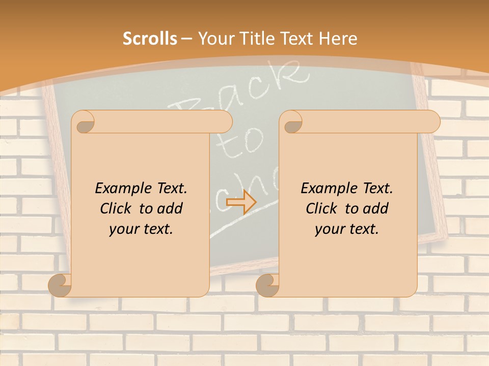 Beige Rustic Board PowerPoint Template