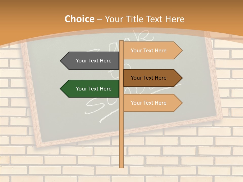 Beige Rustic Board PowerPoint Template