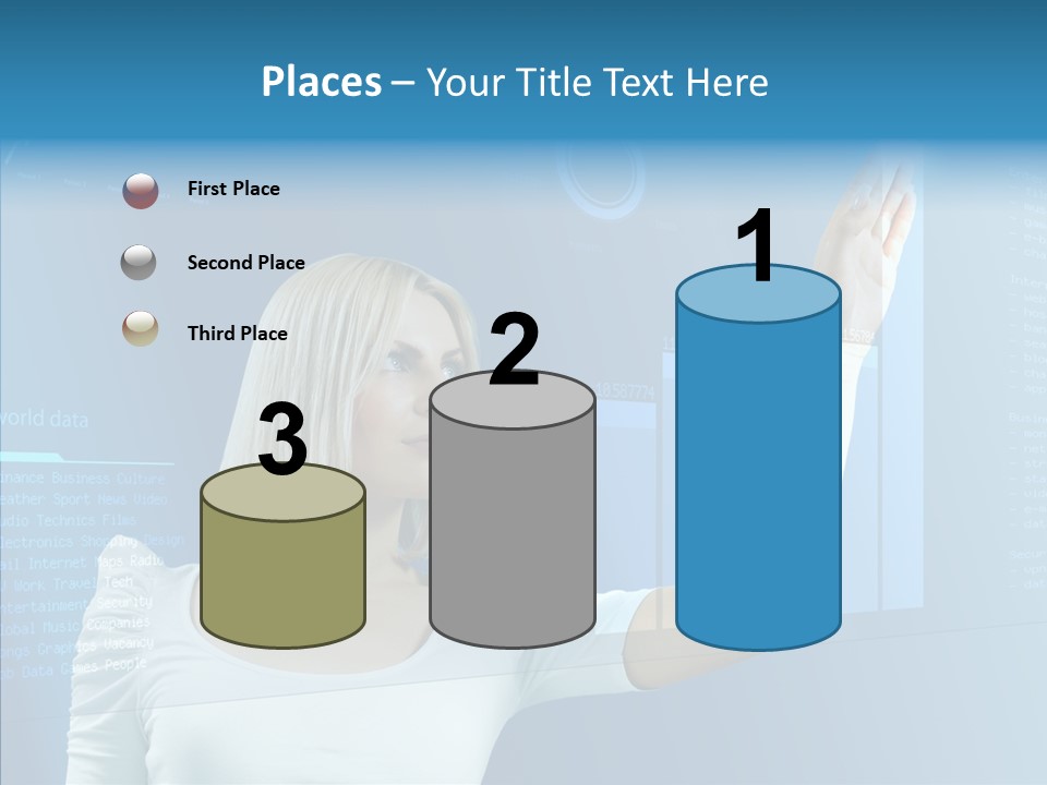 Passionate Screen Light PowerPoint Template