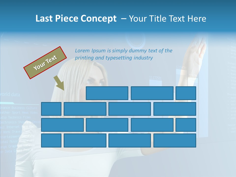 Passionate Screen Light PowerPoint Template