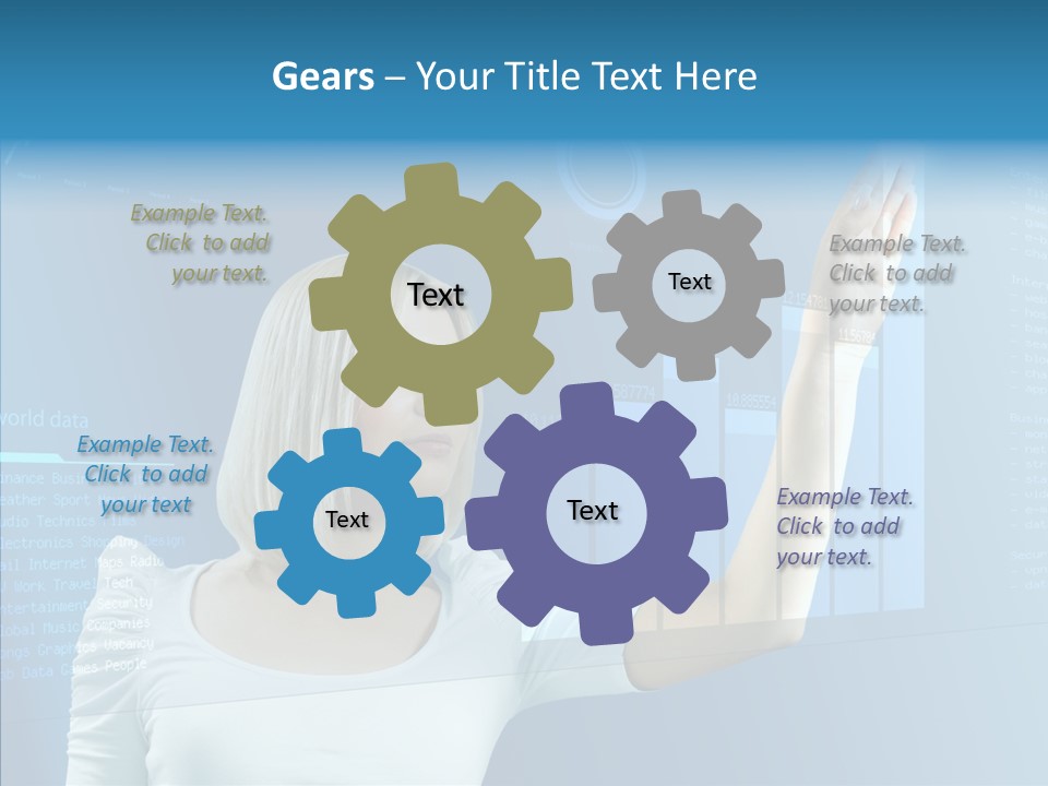 Passionate Screen Light PowerPoint Template