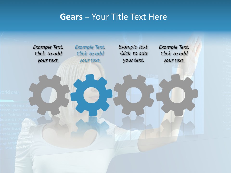 Passionate Screen Light PowerPoint Template