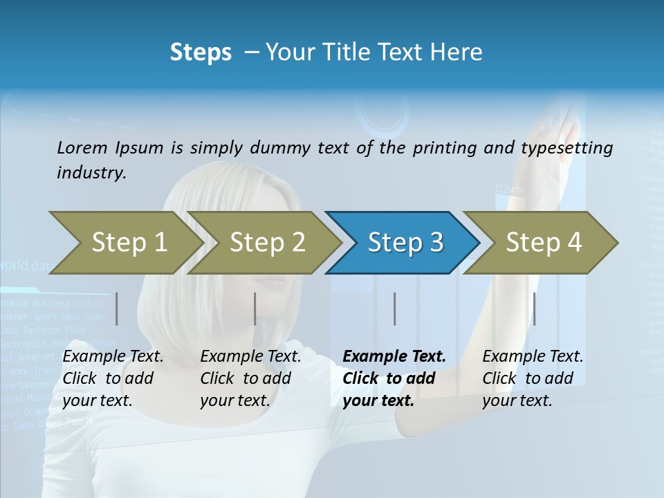 Passionate Screen Light PowerPoint Template