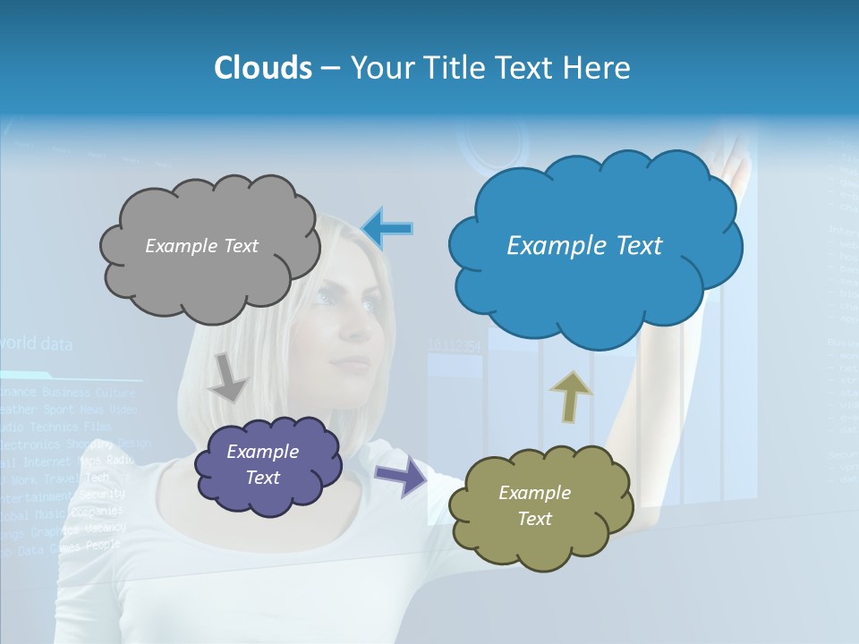Passionate Screen Light PowerPoint Template