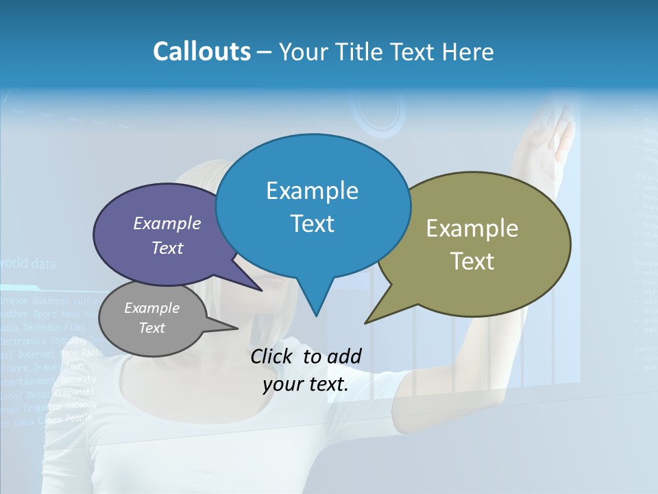 Passionate Screen Light PowerPoint Template