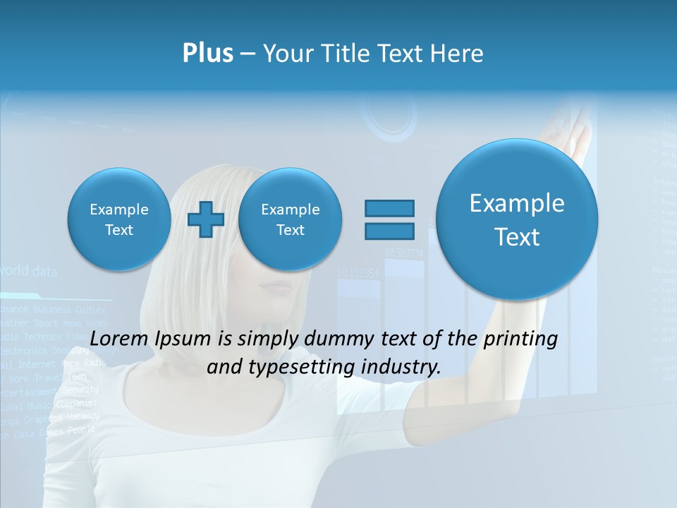 Passionate Screen Light PowerPoint Template