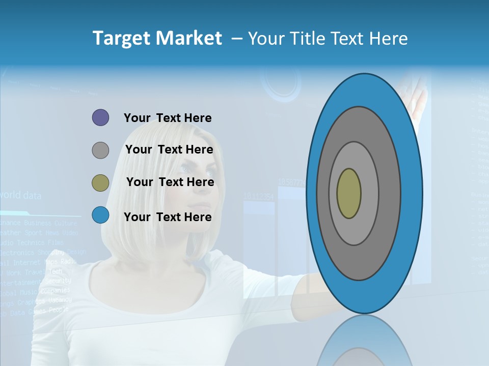 Passionate Screen Light PowerPoint Template