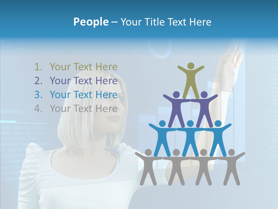 Passionate Screen Light PowerPoint Template