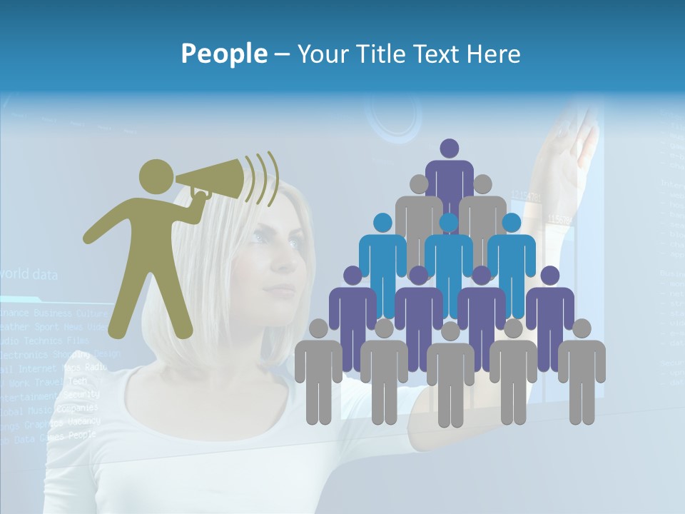 Passionate Screen Light PowerPoint Template