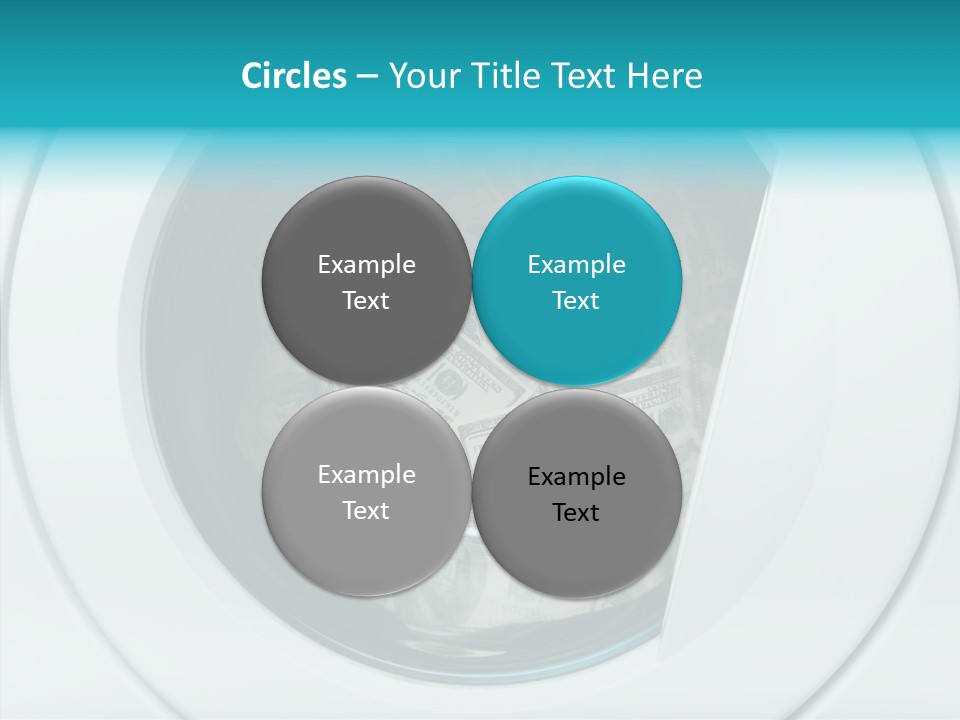 Concepts Washing Money PowerPoint Template