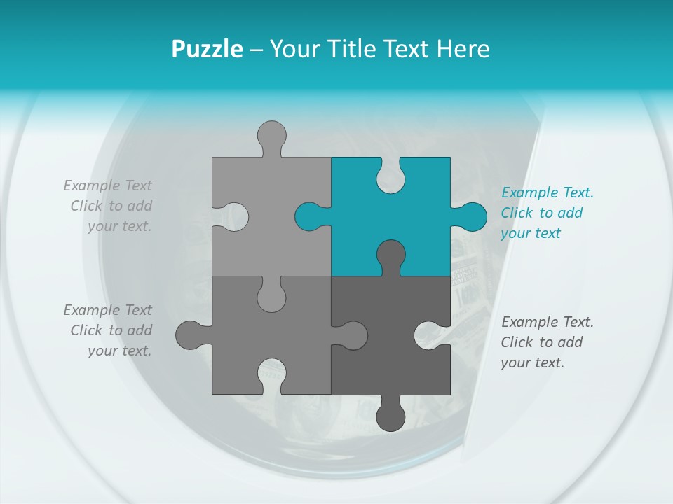 Concepts Washing Money PowerPoint Template