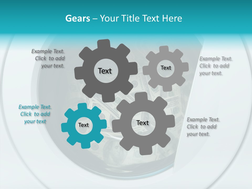 Concepts Washing Money PowerPoint Template