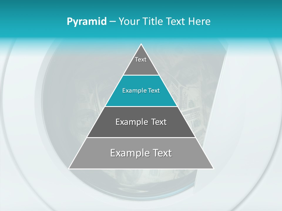 Concepts Washing Money PowerPoint Template