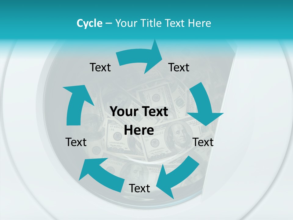 Concepts Washing Money PowerPoint Template