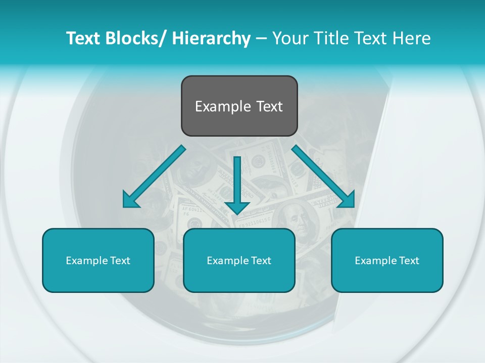 Concepts Washing Money PowerPoint Template