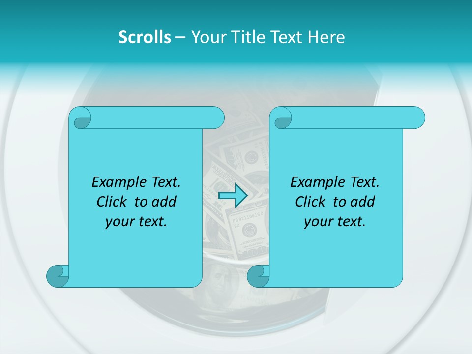 Concepts Washing Money PowerPoint Template