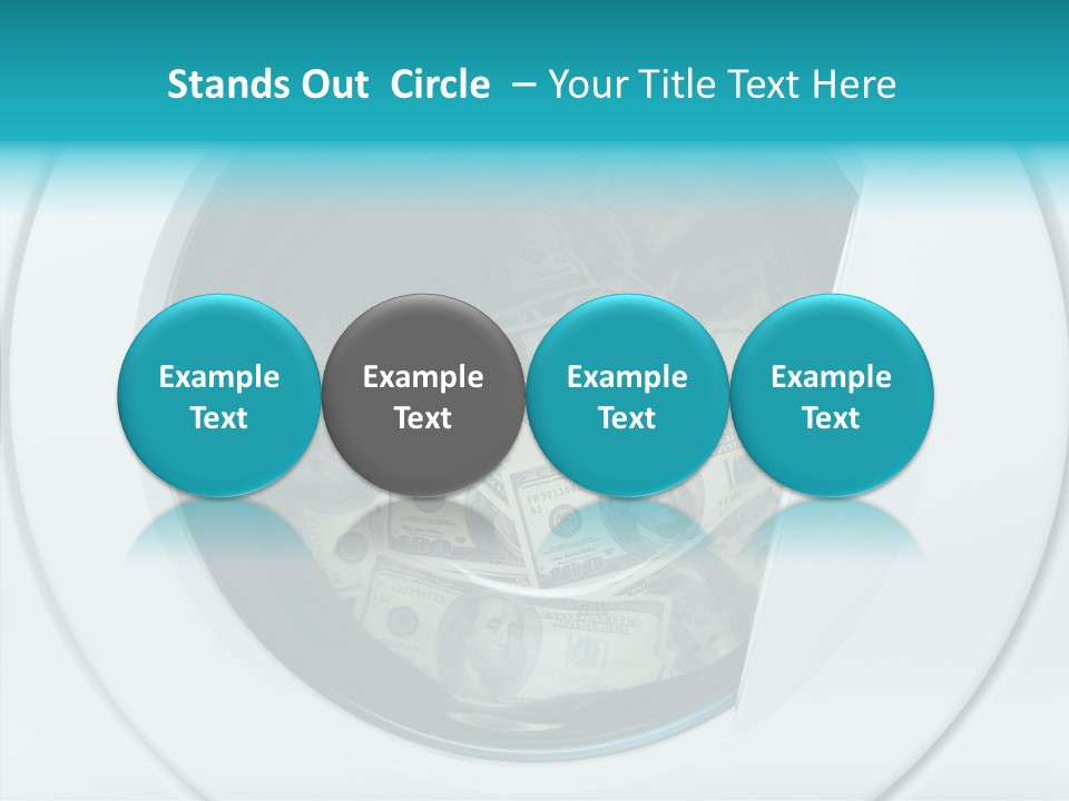 Concepts Washing Money PowerPoint Template