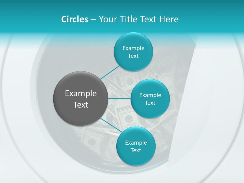 Concepts Washing Money PowerPoint Template