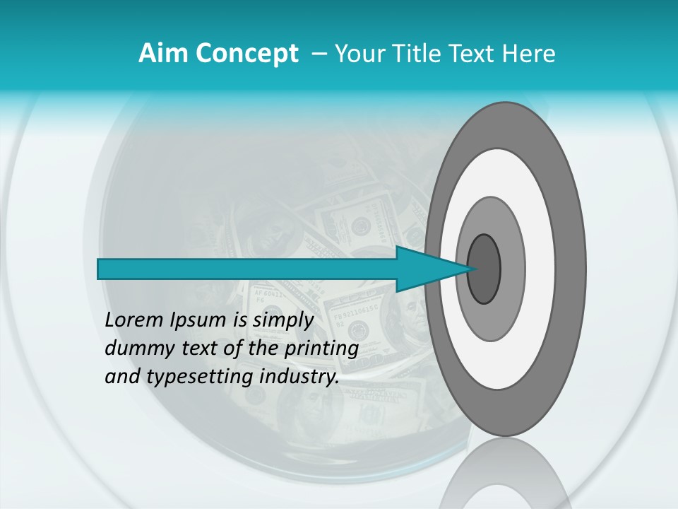 Concepts Washing Money PowerPoint Template