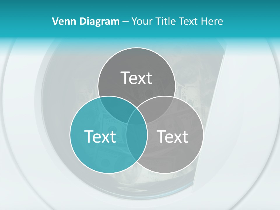 Concepts Washing Money PowerPoint Template