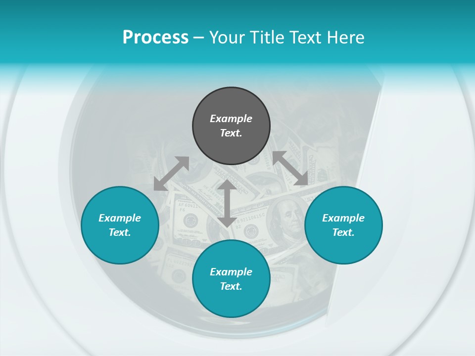 Concepts Washing Money PowerPoint Template