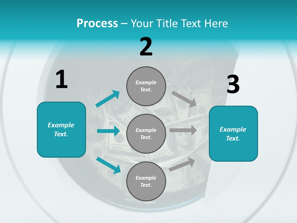 Concepts Washing Money PowerPoint Template