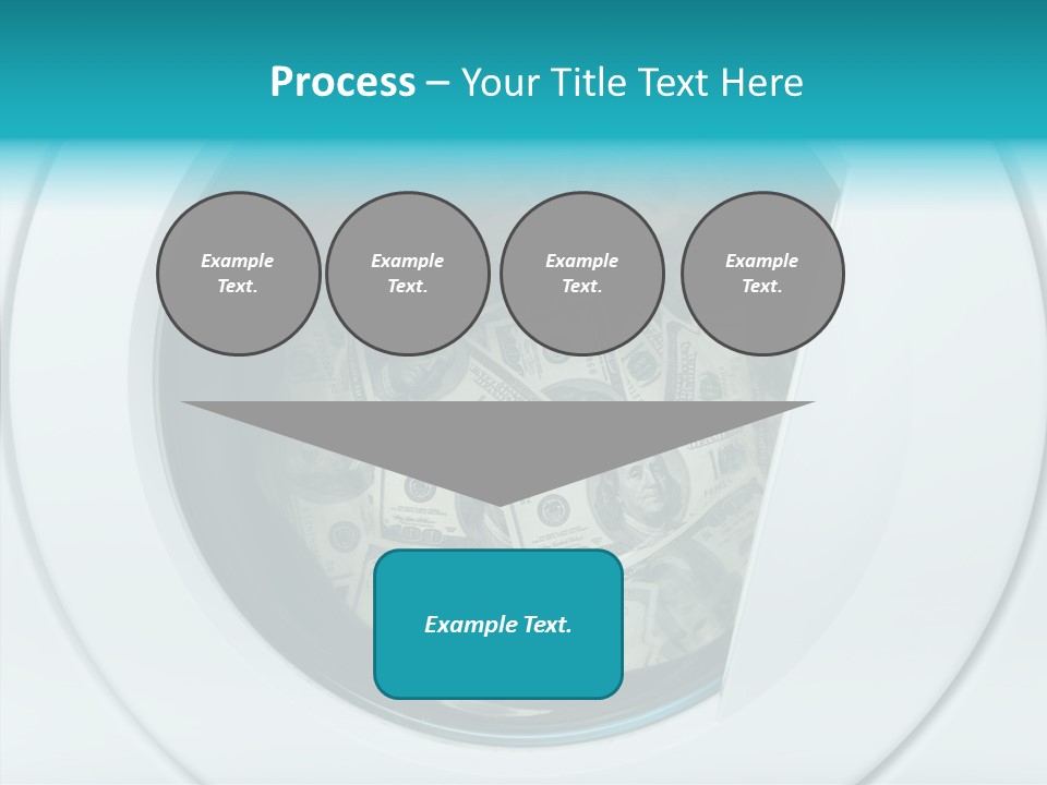 Concepts Washing Money PowerPoint Template