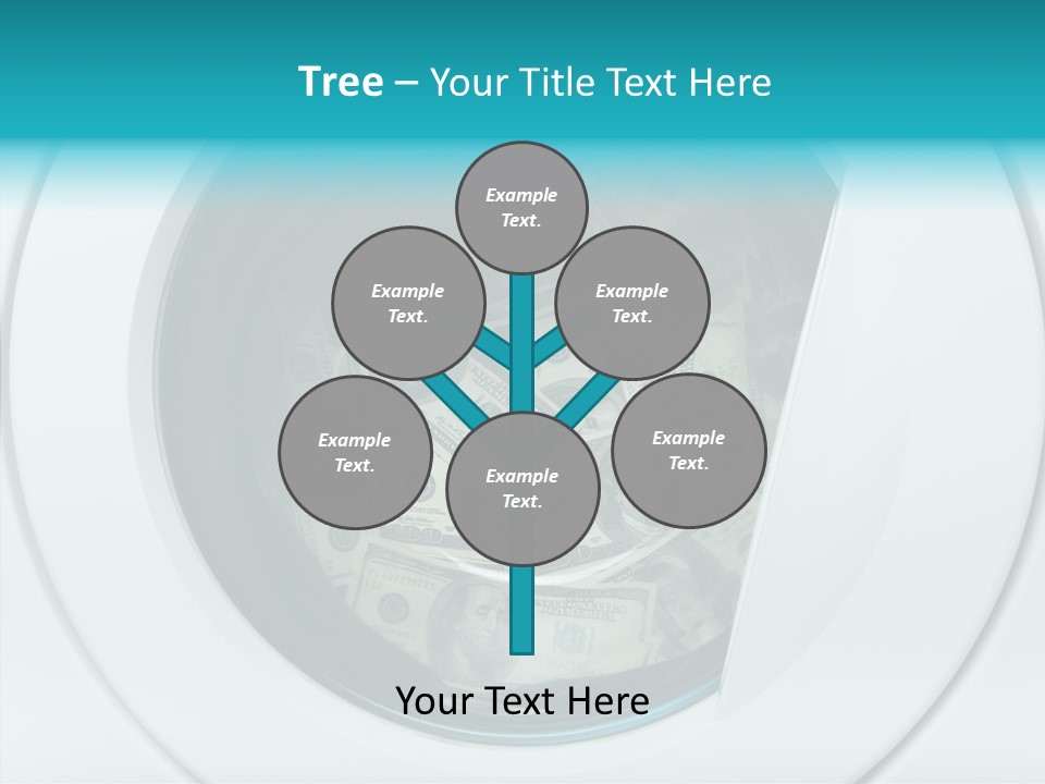 Concepts Washing Money PowerPoint Template