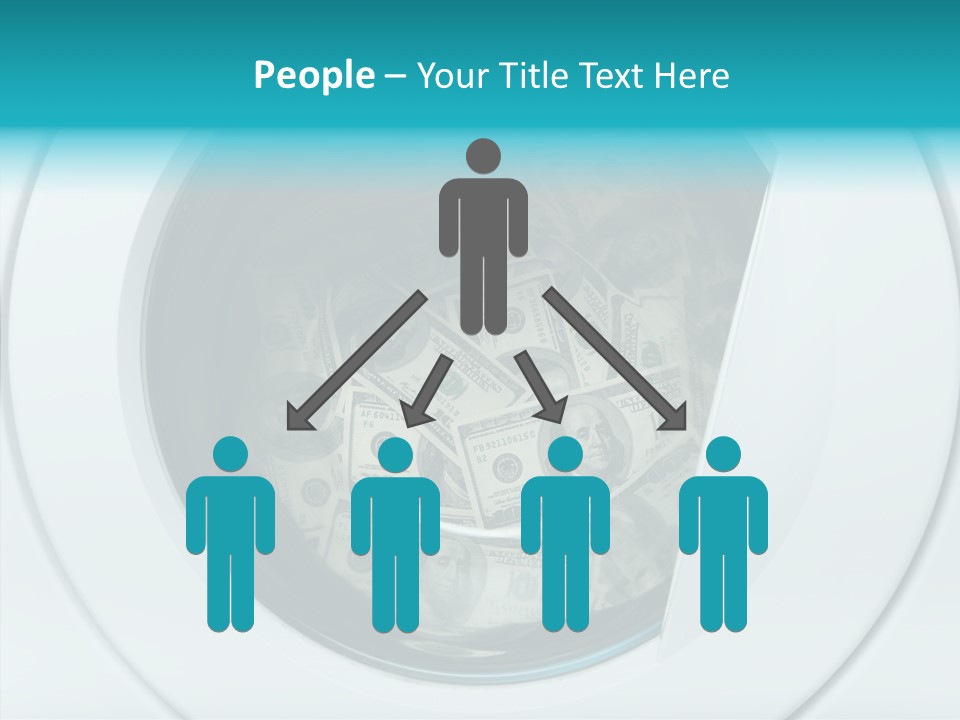 Concepts Washing Money PowerPoint Template