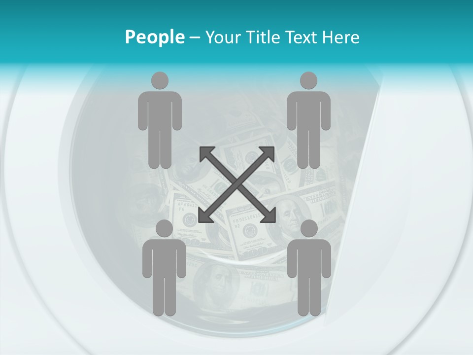 Concepts Washing Money PowerPoint Template