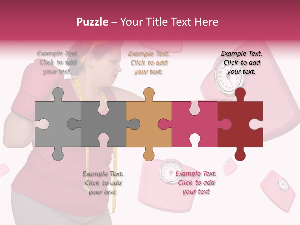 Curves Mass Big PowerPoint Template