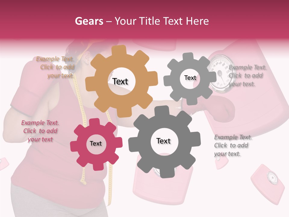 Curves Mass Big PowerPoint Template