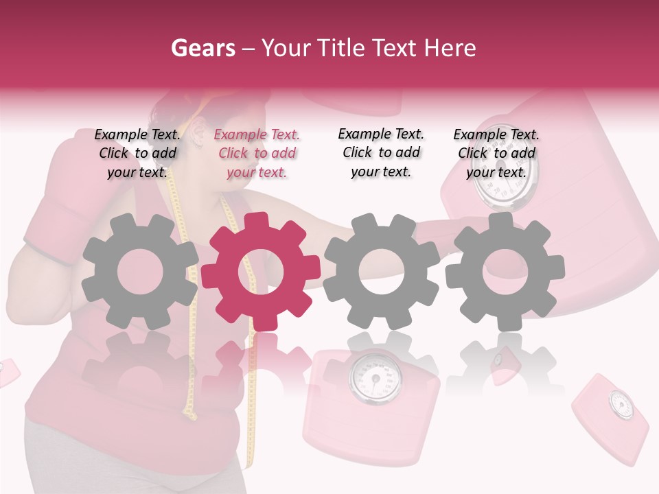 Curves Mass Big PowerPoint Template