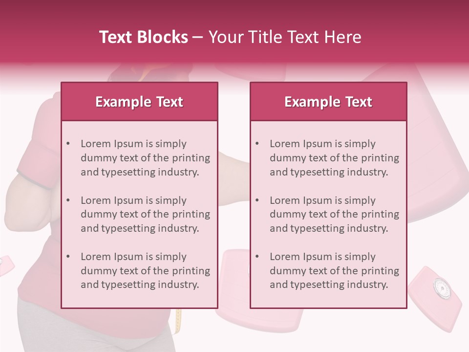 Curves Mass Big PowerPoint Template