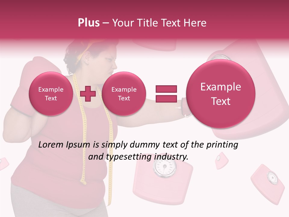 Curves Mass Big PowerPoint Template