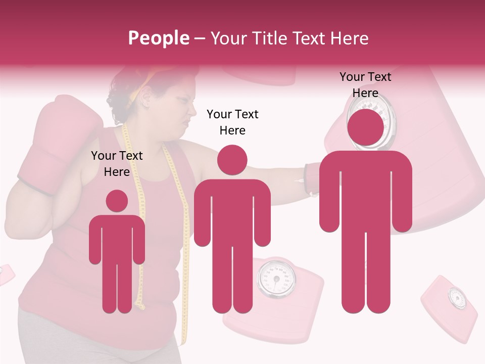 Curves Mass Big PowerPoint Template