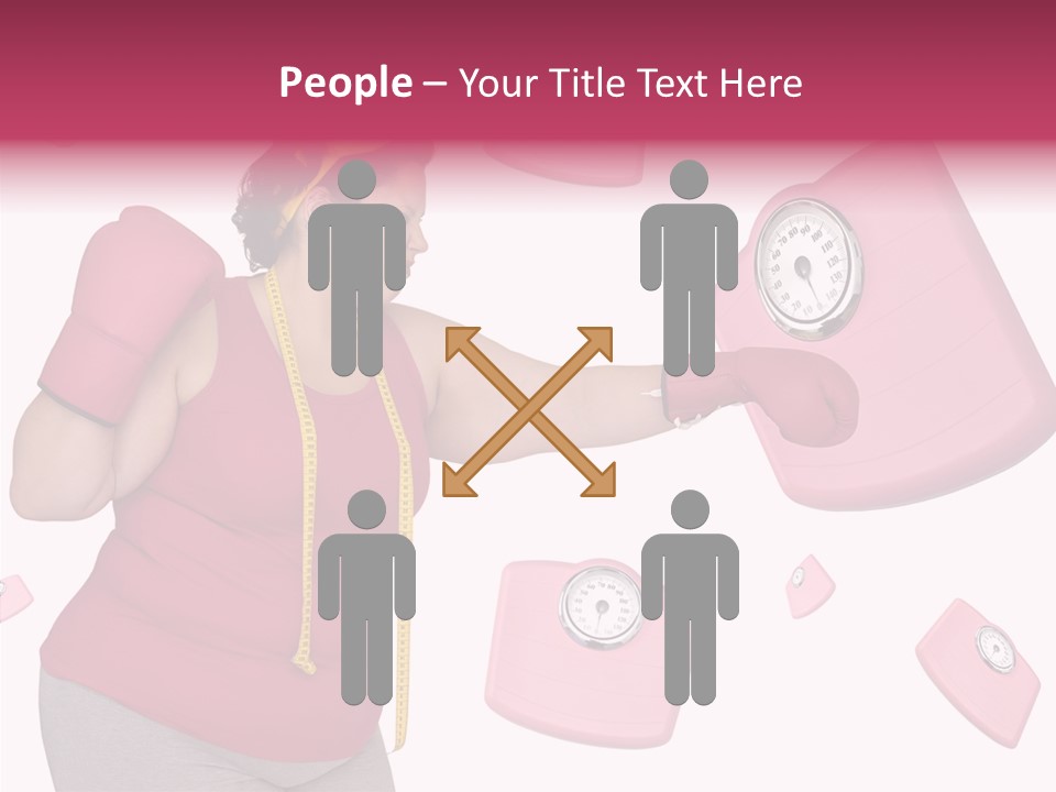 Curves Mass Big PowerPoint Template