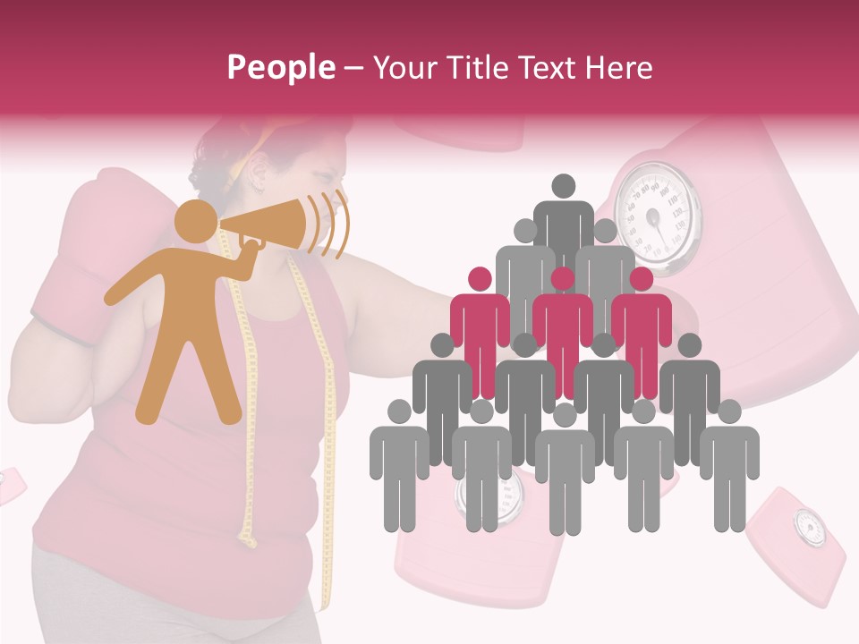 Curves Mass Big PowerPoint Template